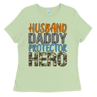 Matcha husband daddy protector hero Ladies Tee - Artiststas