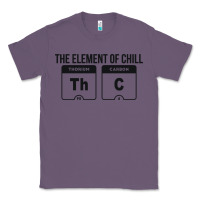 Lavender mens the element of chill thc marijuana joke black Classic Tee - artisFamous
