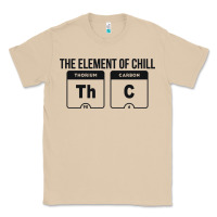 Mushroom mens the element of chill thc marijuana joke black Classic Tee - artisFamous