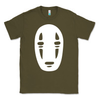 Army Green noface spirited away halloween Classic Tee - artisFamous