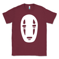Burgundy noface spirited away halloween Classic Tee - artisFamous