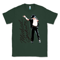 Sports Green Michael Jackson Classic Tee - artisFamous
