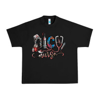 Black nice nurse Urban Heavy Tee - SublimationCraftShop