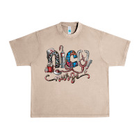 French Oak nice nurse Urban Heavy Tee - SublimationCraftShop