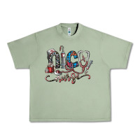 Oil Green nice nurse Urban Heavy Tee - SublimationCraftShop