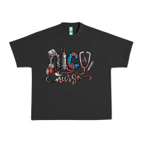 Pigment Black nice nurse Urban Heavy Tee - SublimationCraftShop