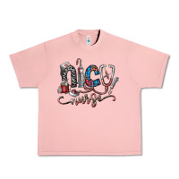 Salmon nice nurse Urban Heavy Tee - SublimationCraftShop