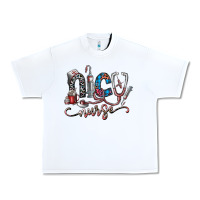 White nice nurse Urban Heavy Tee - SublimationCraftShop