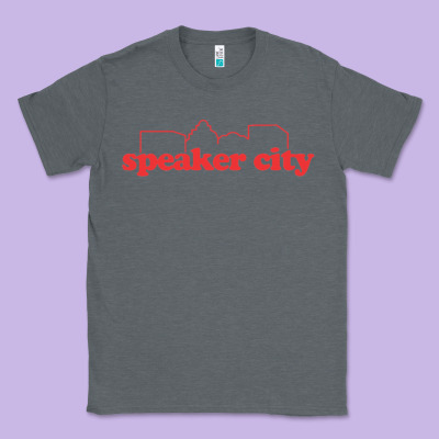 Speaker City Classic Tee Designed By Artisfamous