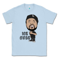 Dusty Blue Ice Cube Classic Tee - artisFamous
