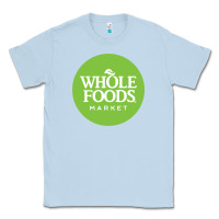 Dusty Blue Whole Foods Market Classic Tee - artisFamous