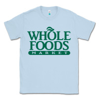 Dusty Blue Whole Foods Market Classic Tee - artisFamous