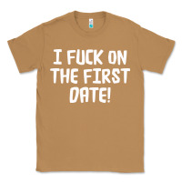 Toasted Coconut i f'ck on the first date Classic Tee - artisFamous