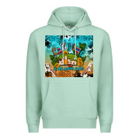 Seafoam camping is my happy place Premium Hoodie - AdoDesignShop