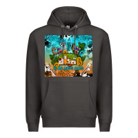 Smoke camping is my happy place Premium Hoodie - AdoDesignShop