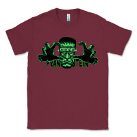 Burgundy The Frankenstein Classic Tee - artisFamous