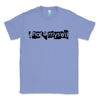 Colony Blue i hate myself Classic Tee - artisFamous