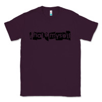 Plum i hate myself Classic Tee - artisFamous