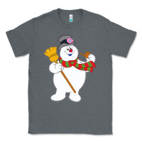 Charcoal Heather Frosty The Snowman New Sku Classic Tee - artisFamous