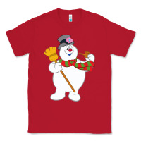 Red Frosty The Snowman New Sku Classic Tee - artisFamous