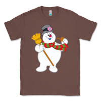 Chestnut Frosty The Snowman New Sku Classic Tee - artisFamous