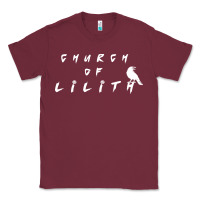 Burgundy lilith woman figure Classic Tee - artisFamous