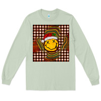 Matcha Christmas smiley face Long Sleeve Tee - BarkalooDesign