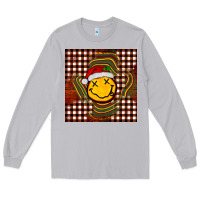Christmas Smiley Face Long Sleeve Tee | Teevron