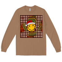 Toasted Coconut Christmas smiley face Long Sleeve Tee - BarkalooDesign