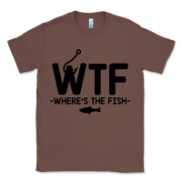 Chestnut where's the fish Classic Tee - artisFamous