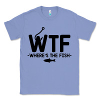 Colony Blue where's the fish Classic Tee - artisFamous