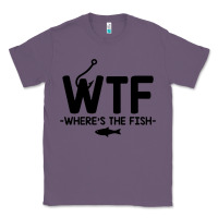 Lavender where's the fish Classic Tee - artisFamous