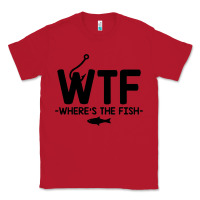Red where's the fish Classic Tee - artisFamous