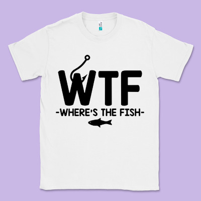 Where's The Fish Classic Tee Designed By Artisfamous