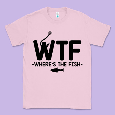 Where's The Fish Classic Tee Designed By Artisfamous