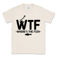 Natural where's the fish Classic Tee - artisFamous