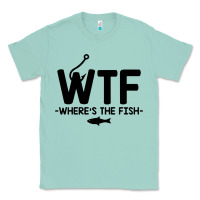 Seafoam where's the fish Classic Tee - artisFamous