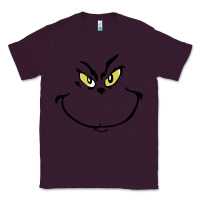 Plum Grinch Face Classic Tee - artisFamous
