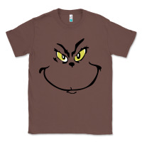 Chestnut Grinch Face Classic Tee - artisFamous