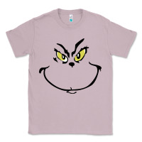 Lilac Grinch Face Classic Tee - artisFamous