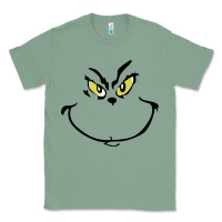 Sage Grinch Face Classic Tee - artisFamous