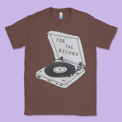 For The Record Classic Tee Designed By Artisfamous