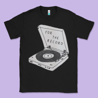 For The Record Classic Tee Designed By Artisfamous
