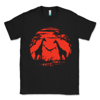 Black giraffe Classic Tee - artisFamous