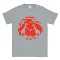 Heather Grey giraffe Classic Tee - artisFamous