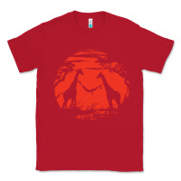 Red giraffe Classic Tee - artisFamous