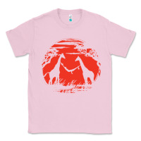 Bubblegum Pink giraffe Classic Tee - artisFamous