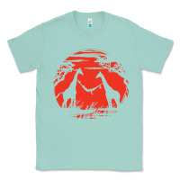 Seafoam giraffe Classic Tee - artisFamous