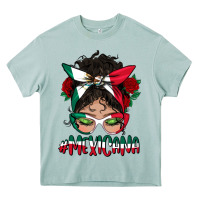 Arona mexicana messy bun mama Heavy Core Tee - BundleAndBundleShop