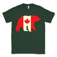 Sports Green Canadian Bear Classic Tee - artisFamous